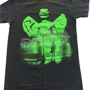 The Exorcist Men's Graphic Short Sleeve T-Shirt Size XL Black Green